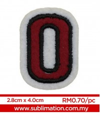 010 Embroidery Sticker